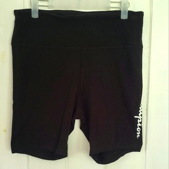 Champion Cotton-blend High-rise Biker Workout Shorts Size 1X - Picture 2 of 7